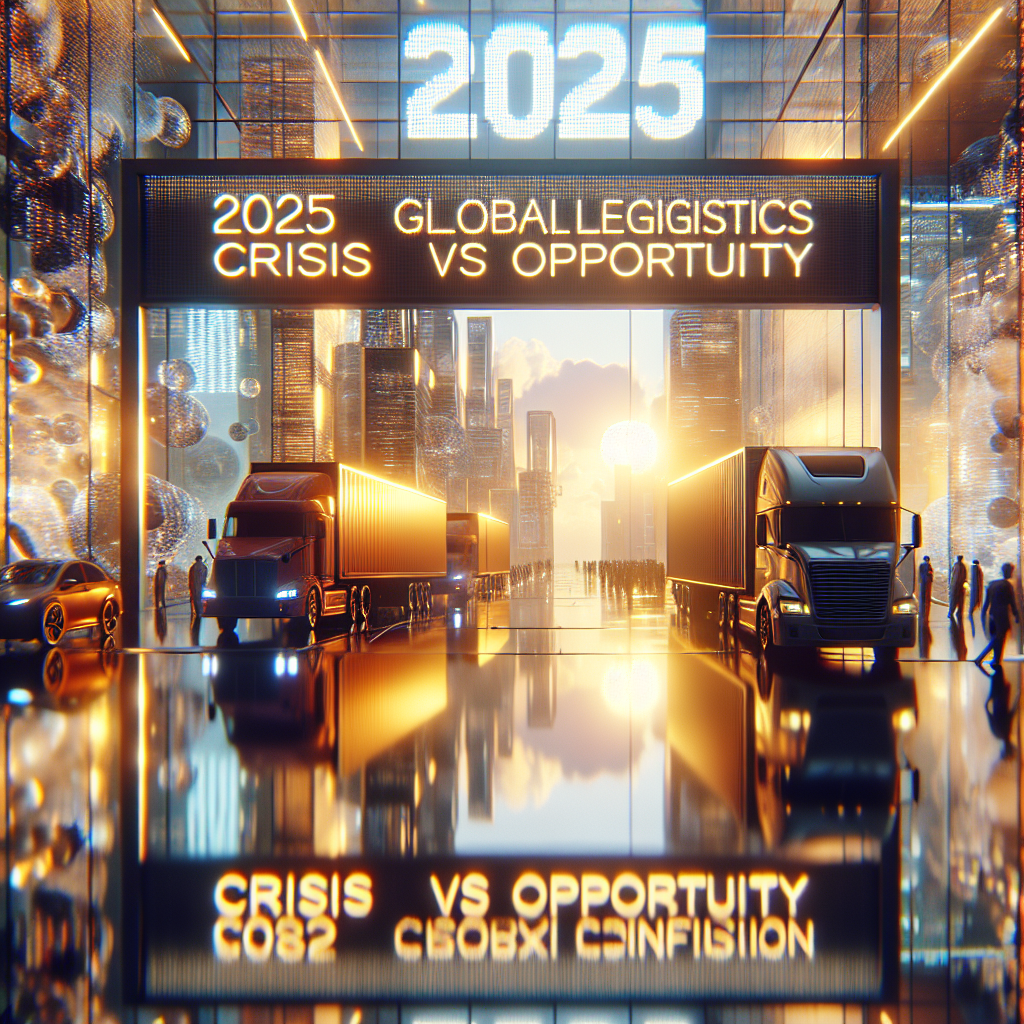 2025 글로벌 물류 대혼란: 위기 vs 기회