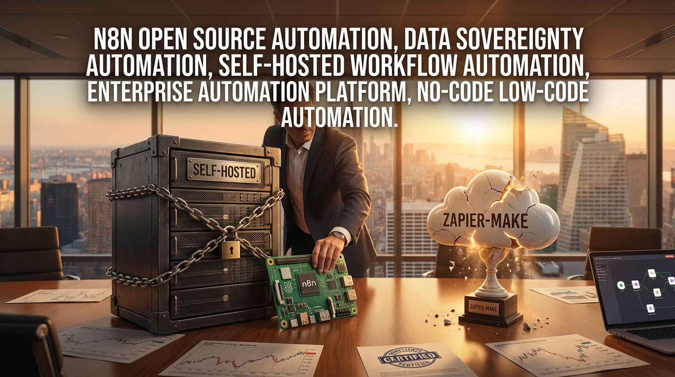 Data-Sovereignty Shock, n8n Crushes Zapier-Make