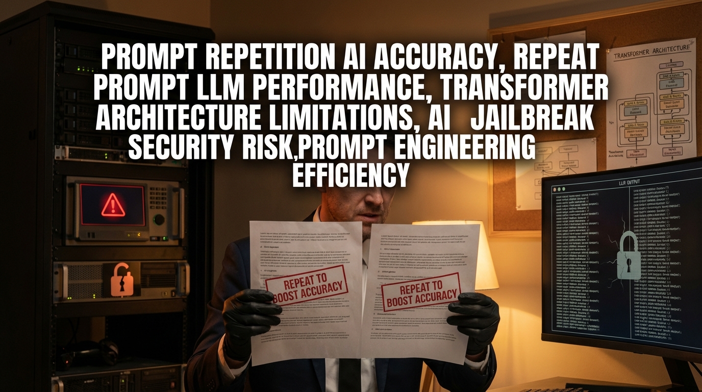 Repeat Prompt Cheatcode Doubles AI Accuracy, Potential Security Backdoor