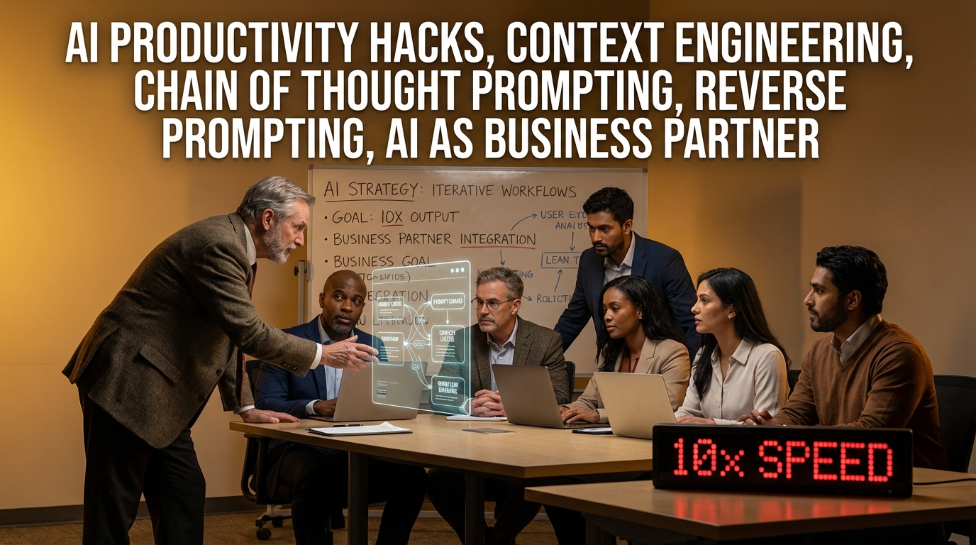 Stop Coding Start Coaching- Stanford Prof Reveals 10x AI Productivity Hack