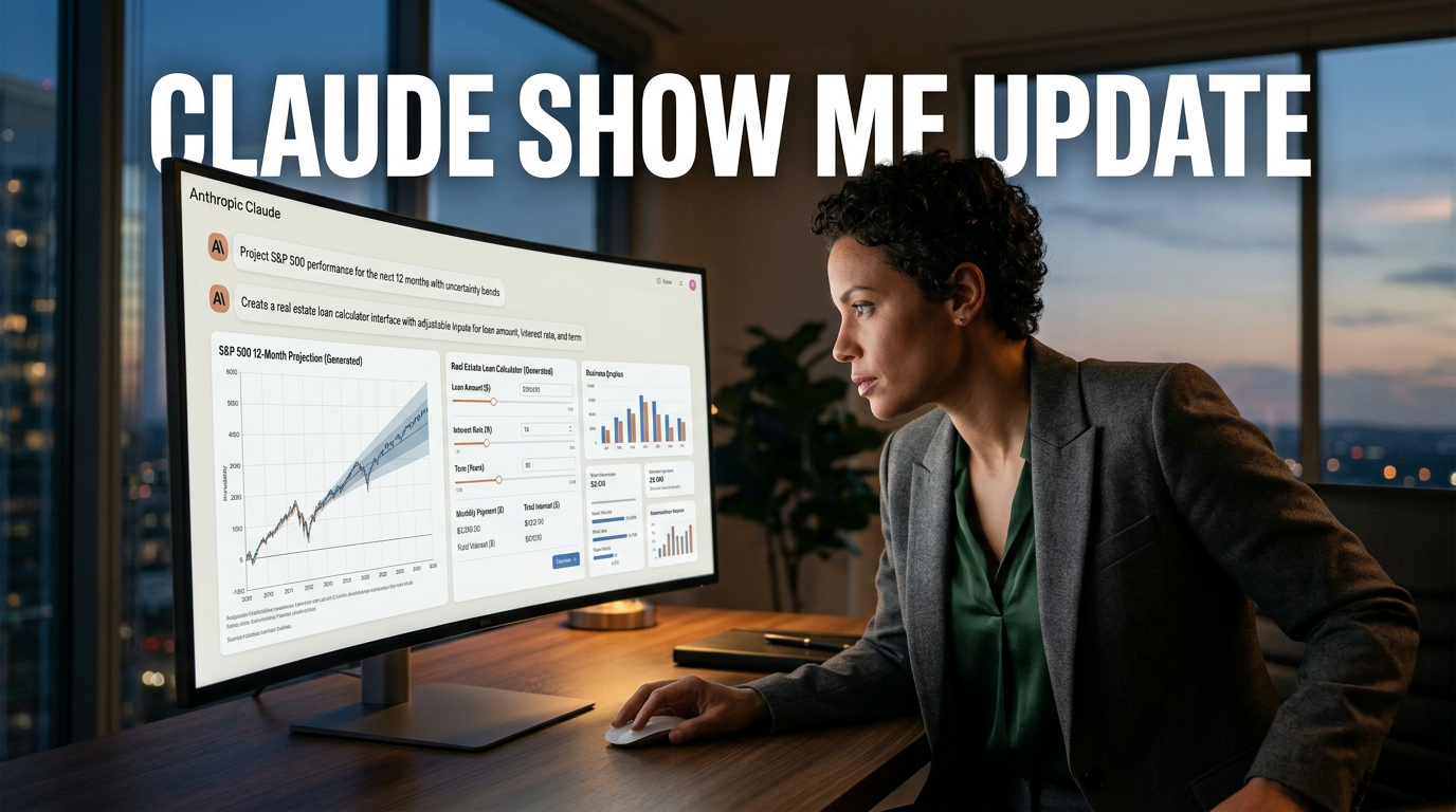 Anthropic Show Me, The AI Move That Changes Everything