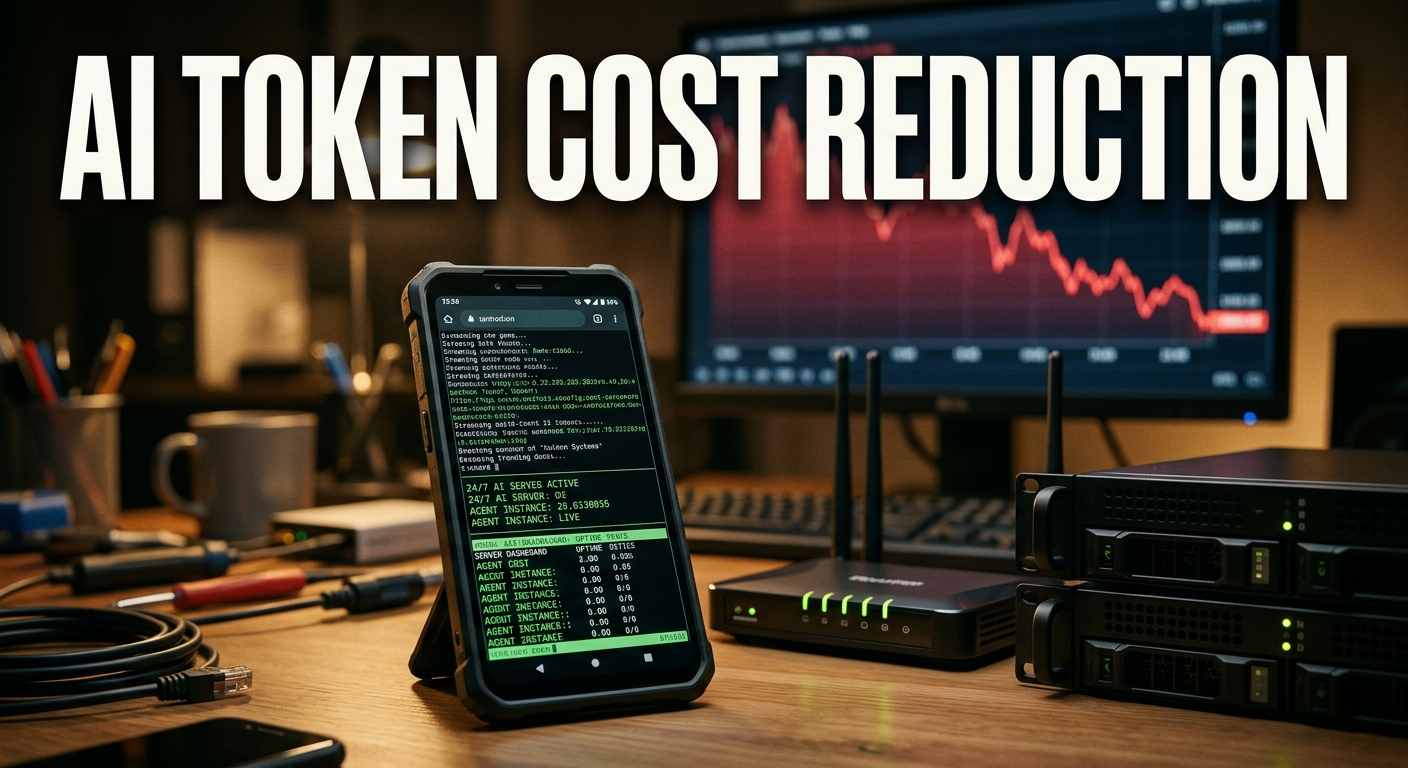 AI Token Crash, 90% Cheaper, 24-7 AI Server