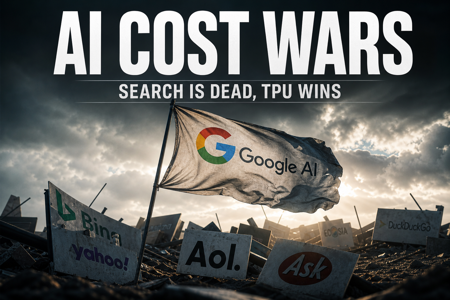 Google AI Cost Wars, Search Is Dead, TPU Wins