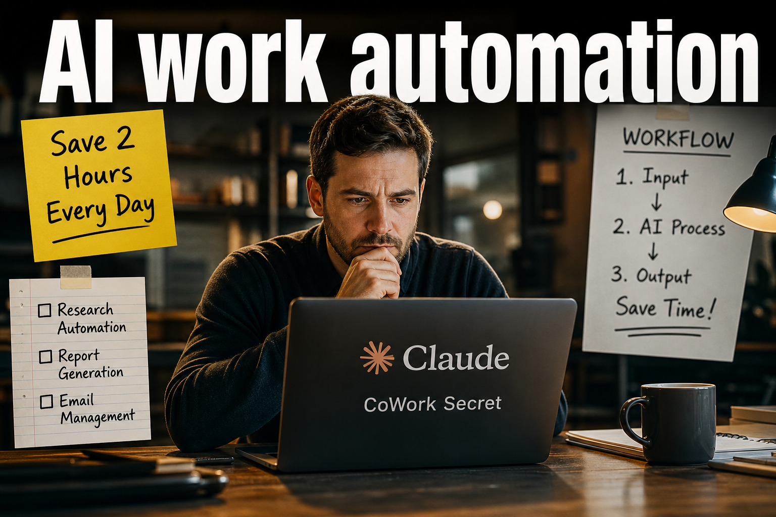 Claude CoWork Secret, Save 2 Hours Every Day