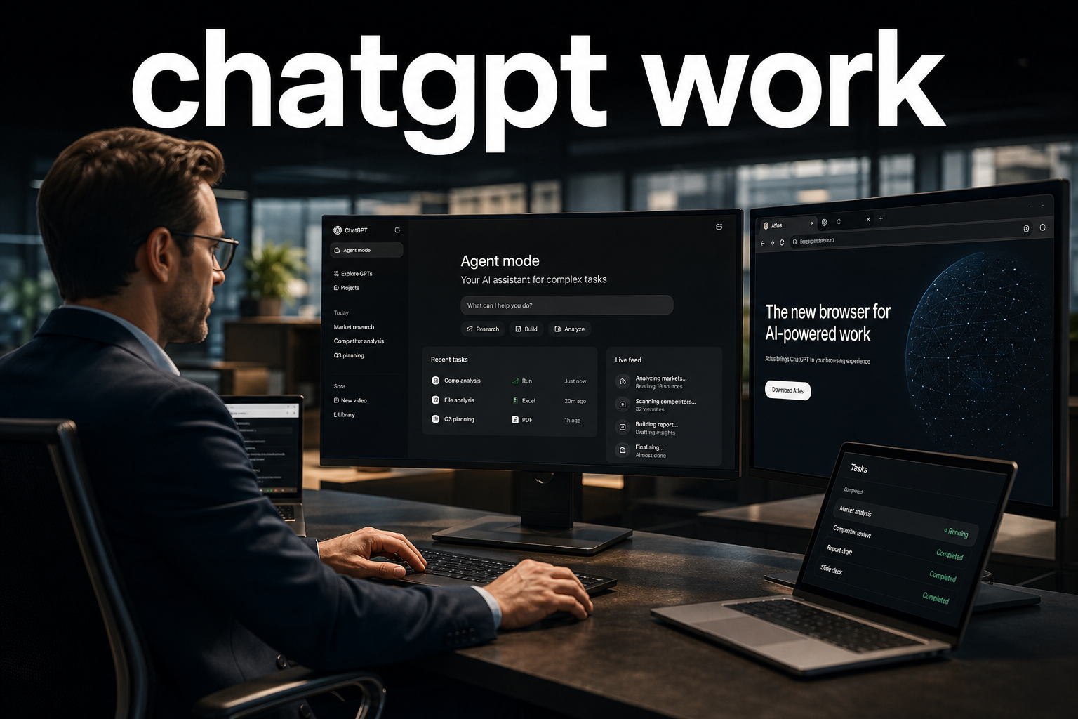 OpenAI Drops Atlas, Unleashes ChatGPT Work