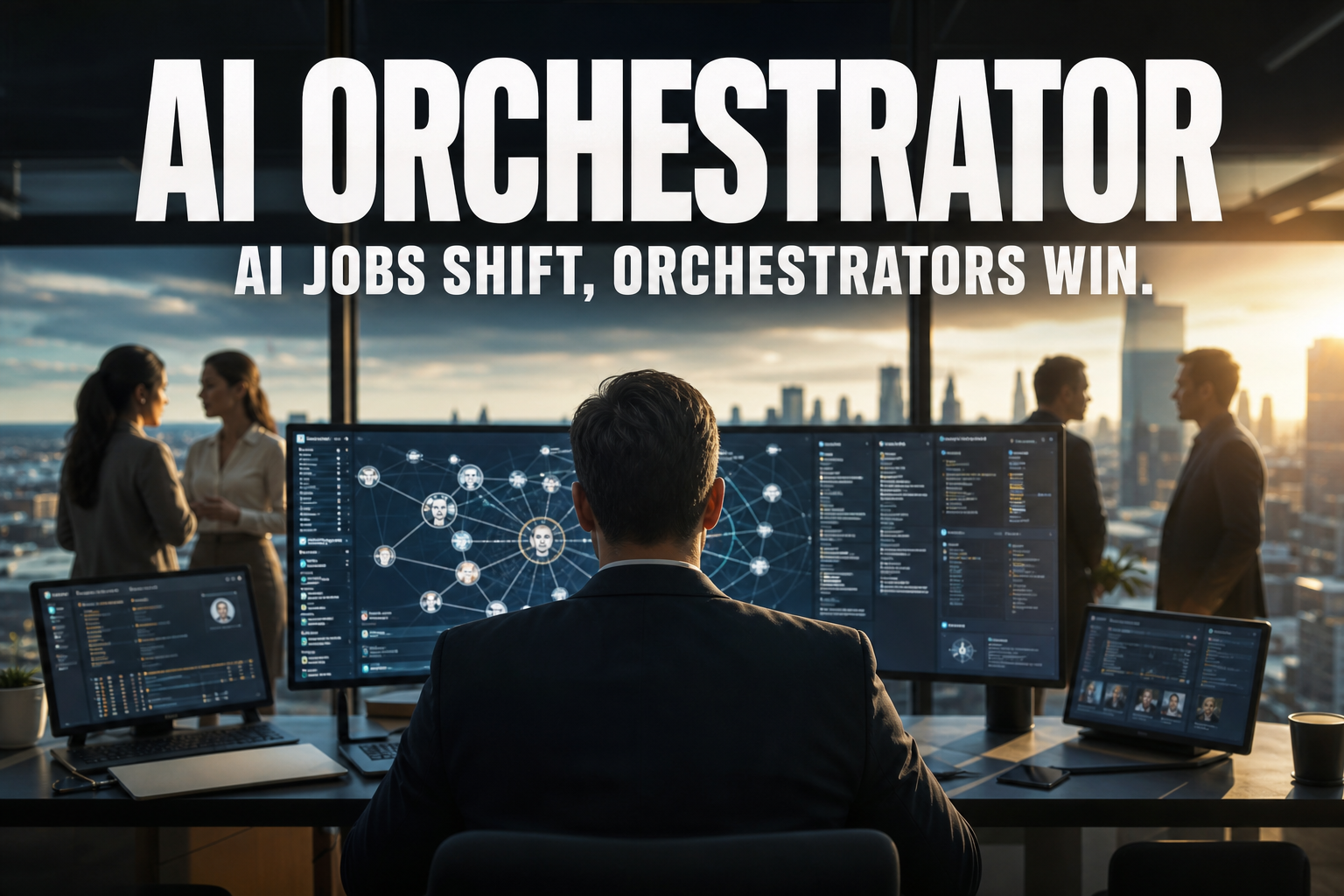 AI Jobs Shift, Orchestrators Win